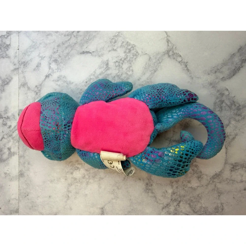 Cutetitos Partyitos Blue Dragon Plush Shimmer Basic Fun 39189 Collectible 7.5